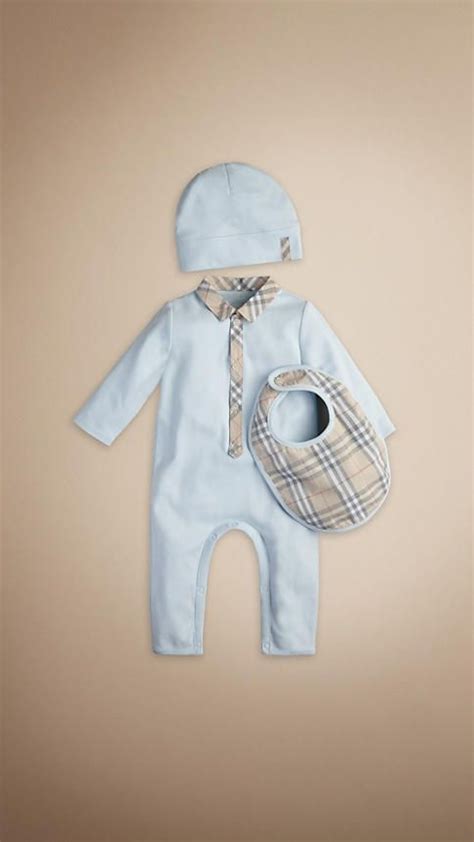 burberry baby boy set|burberry newborn gift set.